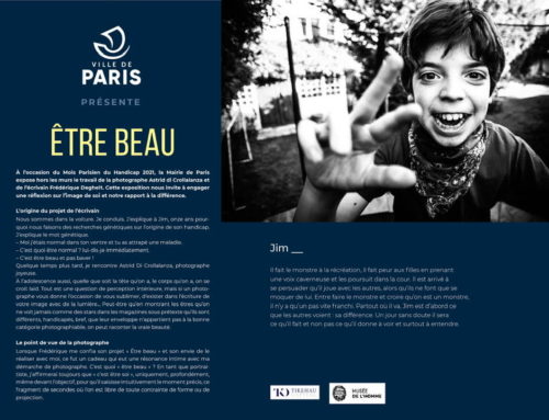 A partir du 3 juin 2021, la Mairie de Paris expose Etre Beau, Tour Saint Jacques